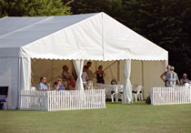 Hospitality tent