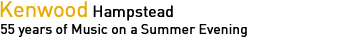 Kenwood - Hampstead - 25 years of Music on a Summer Evening